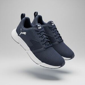 Puma Deep Blue Athletic Shoes
